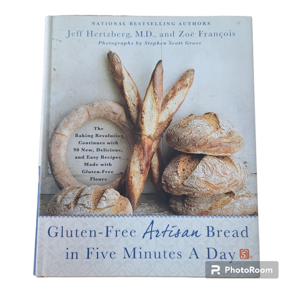 Gluten-Free Artisan Bread Cookbook Hardcover - Picture 1 of 6